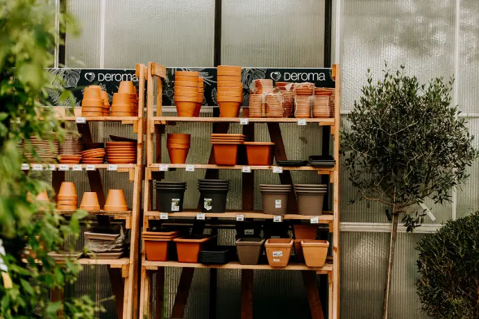 pots jardin